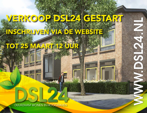 PERSBERICHT Succesvolle start verkoop circulair project DSL24 te Utrecht